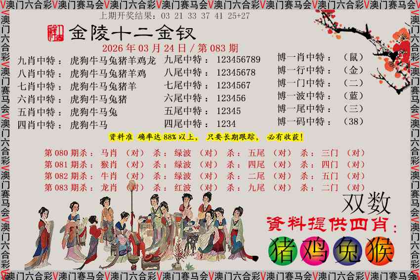 083期金陵十二金钗[图]